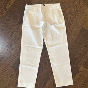 Banana Republic Women's white Cropped Pants